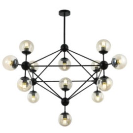 Candil Esferas Vintage 15 Luces