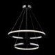 Candil Colgante 2 Aros Led por Fuera
