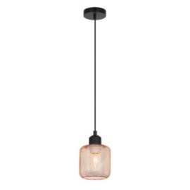 Lámpara Cobrizada 1 Luz