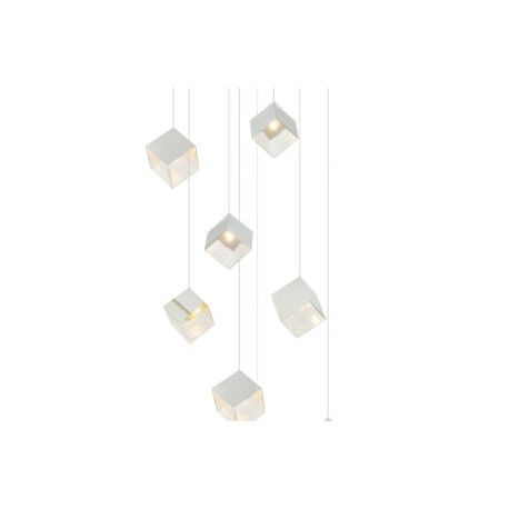Candil Colgante Cubos 8 Luces