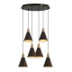 Lampara de Cono 6 Luces
