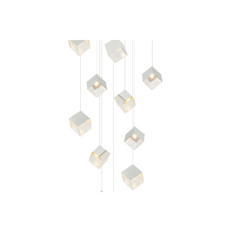 Candil Colgante Cubos 12 Luces