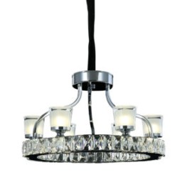 Candil de Cristal de 6 Luces