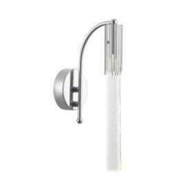 Arbotante Cristal Tubo Burbuja