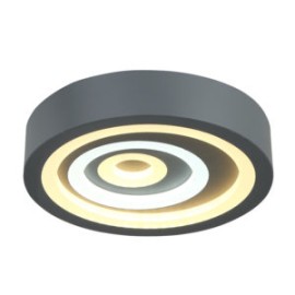 Plafon Redondo Gris 28w