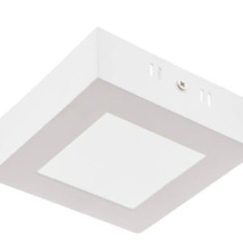 Lampara Led De Sobreponer Cuadrado 6 Watts