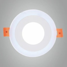 Lampara de Techo Redondo Empotrado 6 Watts 10 cm